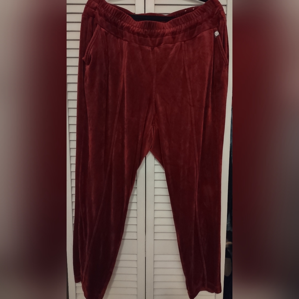 Lane Bryant Burgundy Sweatpants